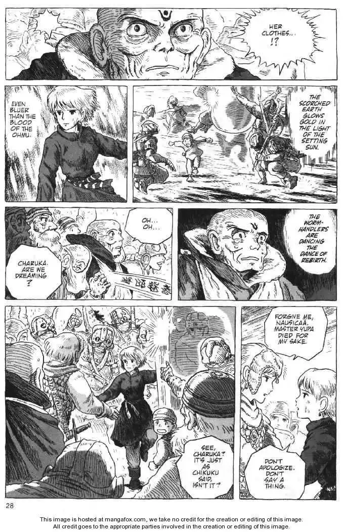 Nausicaa of the Valley of the Wind Chapter 8 28